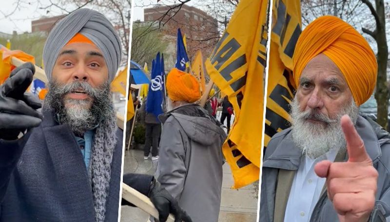 Pro-Khalistan supporters attack, abuse Indian-origin journalist at Washington embassy AJR