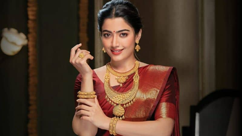 Rashmika Mandanna turns Golden Girl Pushpa star is now face of a leading gold jewellery brand RBA