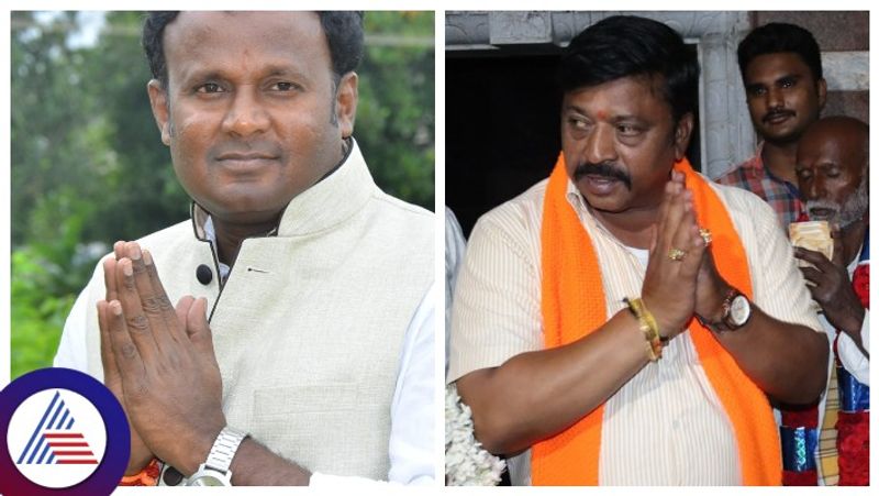 fight between Kolar Assembly Constituency BJP ticket aspirants om shakthi chalapathi and varthur prakash gow