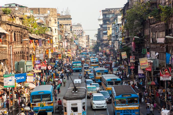 kolkata traffic