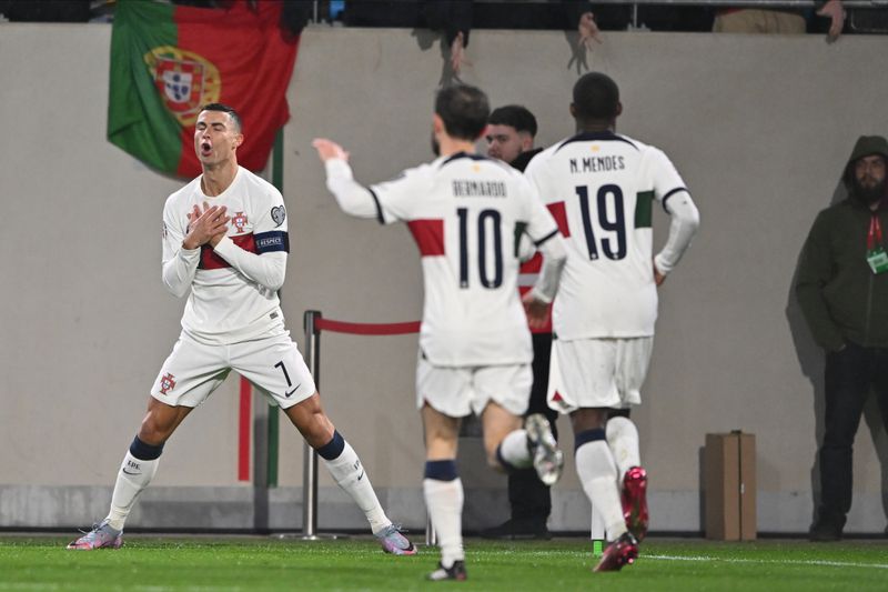 football Goal accomplished - Cristiano Ronaldo thrilled with Portugal positive start in UEFA Euro 2024 qualifiers-ayh