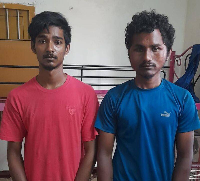 2 persons arrested for ganja selling case in coimbatore