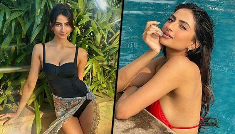 Palak Tiwari raises hotness in searing black monokini; check out her sizzling photos vma