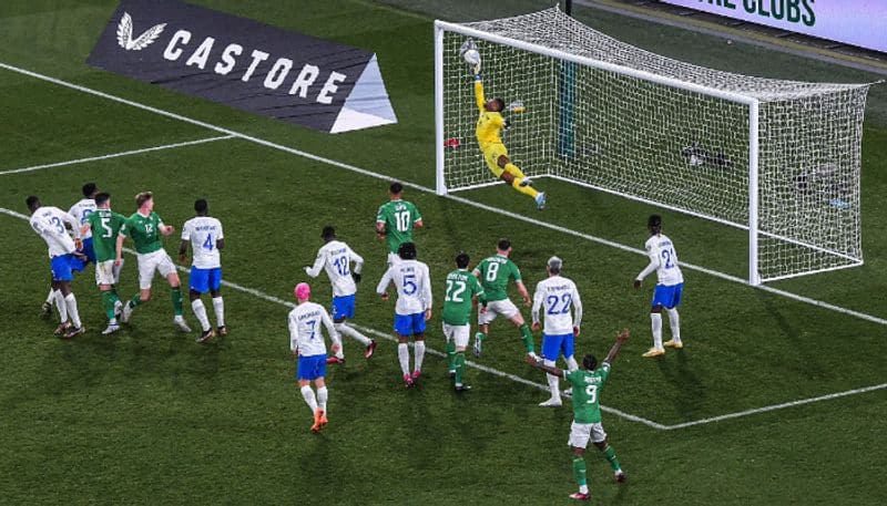 watch save of the season! french goal keeper mike maignan last minute save against ireland goes viral saa