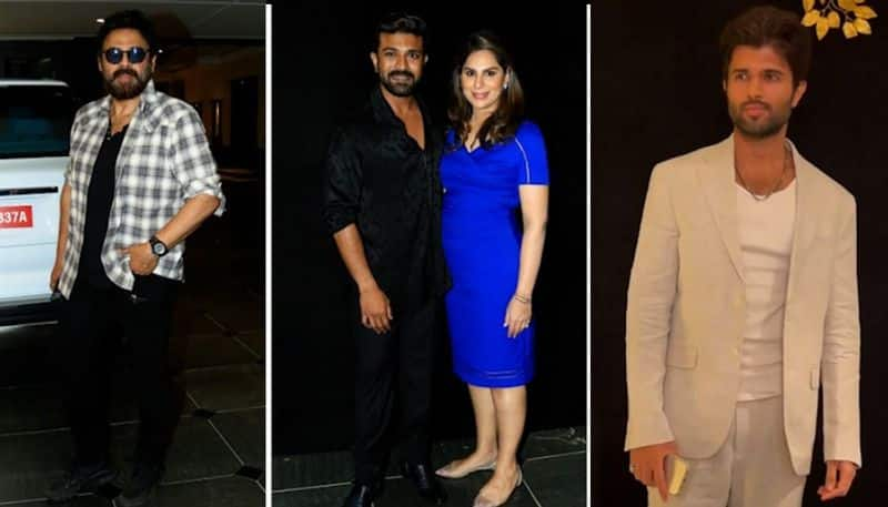 Ram Charan birthday: Chiranjeevi, Vijay Deverakonda, and others up oomph and style at RRR star's bash vma