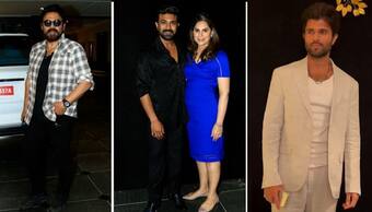 Ram Charan birthday: Chiranjeevi, Vijay Deverakonda, and others up oomph and style at RRR star's bash