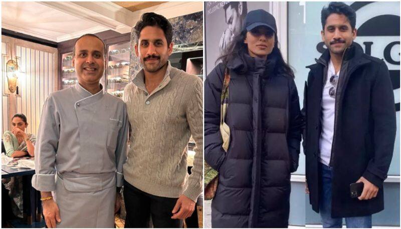 Naga Chaitanya and Sobhita Dhulipala dinner photo  from London goes viral sgk