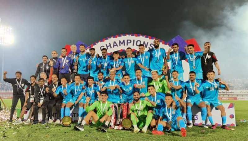 India beat Kyrgyzstan and champions in tri national football series jje