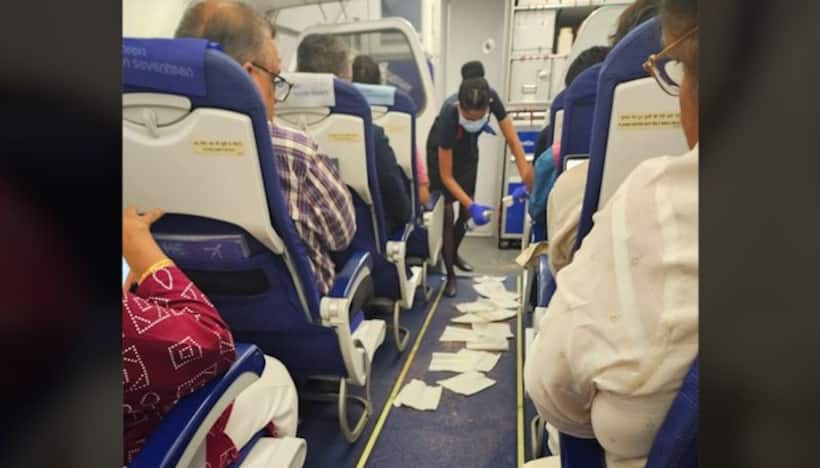 Drunk IndiGo passenger vomits, defecates near toilet; netizens praise crew for cleaning mess