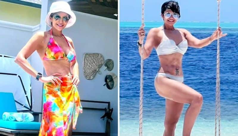 Mandira Bedi HOT bikini photos: Actress shows off her toned abs with scintillating looks apt for summers vma