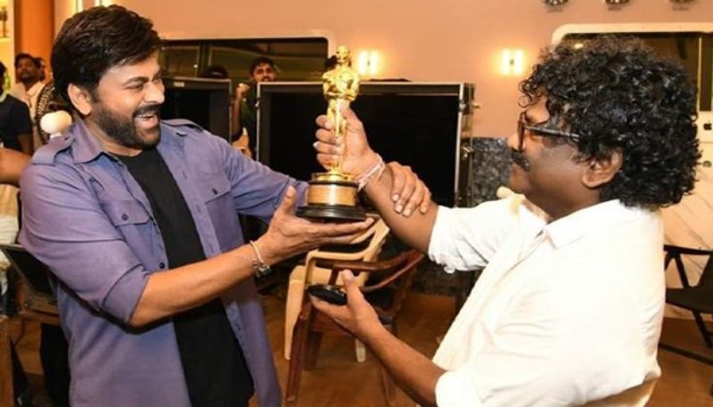 Megastar Chiranjeevi honored Chandra Bose for Wins Oscar NSK