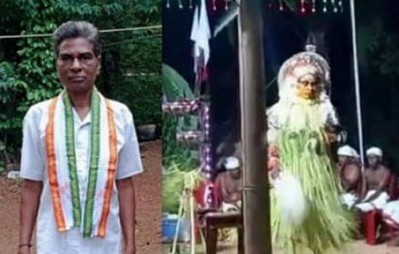 daivanarthaka dies during performing daivanarthana in dakshina kannada district gvd