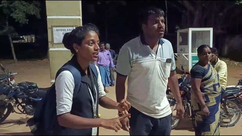 law college student attacked by drinkers in dharmapuri