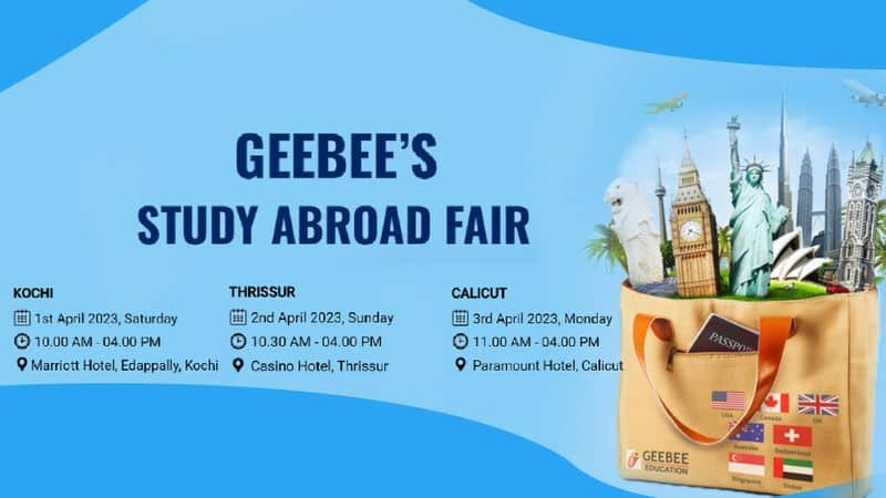 Geebee study abroad education fair 2023