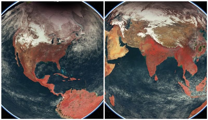 ISRO shares images of Earth captured by EOS 06 satellite san