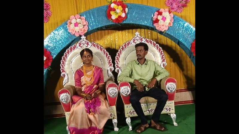 newly married woman hanged death in karur district