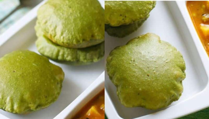 palak cheera poori recipe rse