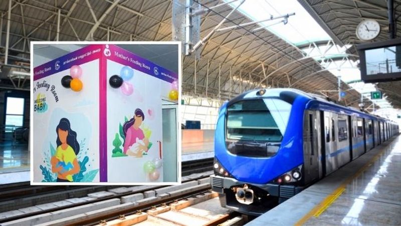 Lactation rooms at 5 metro stations at chennai 