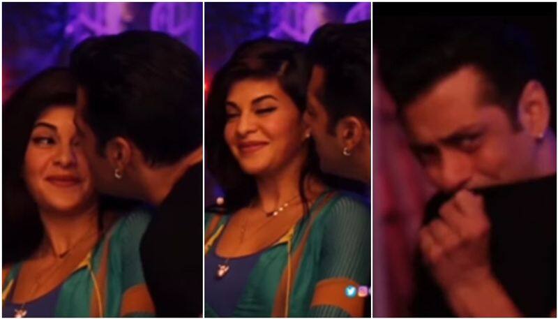 Salman khan kisses jacqueline fernandez video viral on social mdeai sgk