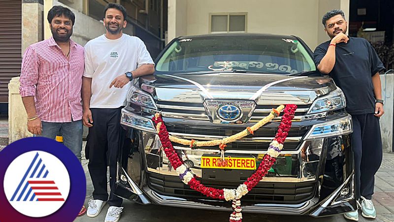 Gurudev hoysala producer gifted Toyota vellfire car to Actor daali dhananjay specification and safety details of vehicle ckm