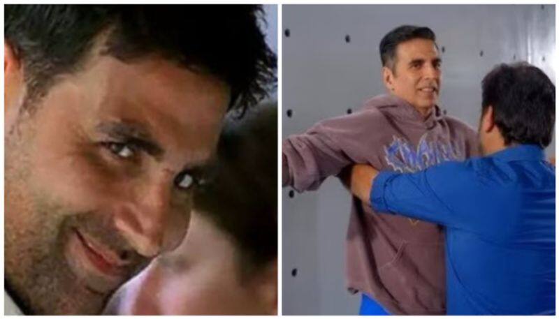 Akshay Kumar Dances Shirtless Twitter User Calls Him Out For Doing Creepy Steps With  Girls 