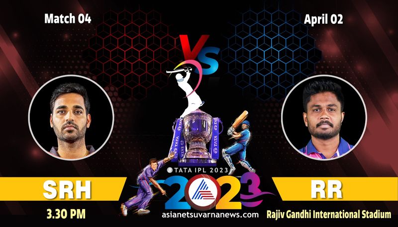 IPL 2023 Sunrisers Hyderabad take on Rajasthan Royals Challenge at Hyderabad kvn 