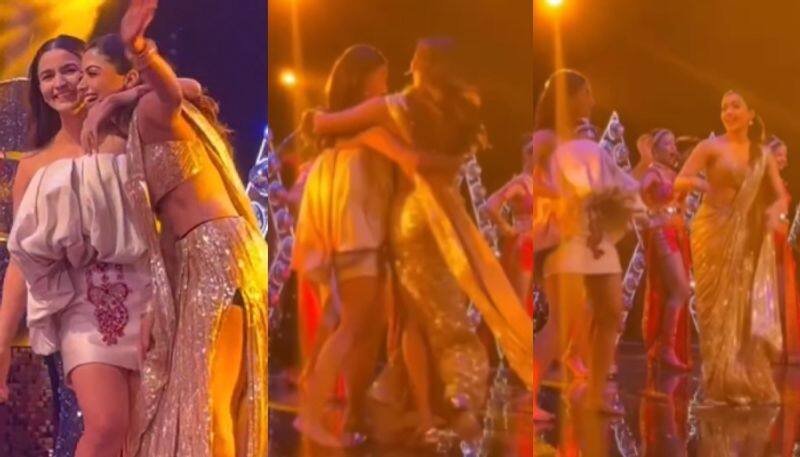 Alia Bhatt and Rashmika Mandanna set the stage on fire with dance on Naatu Naatu sgk 