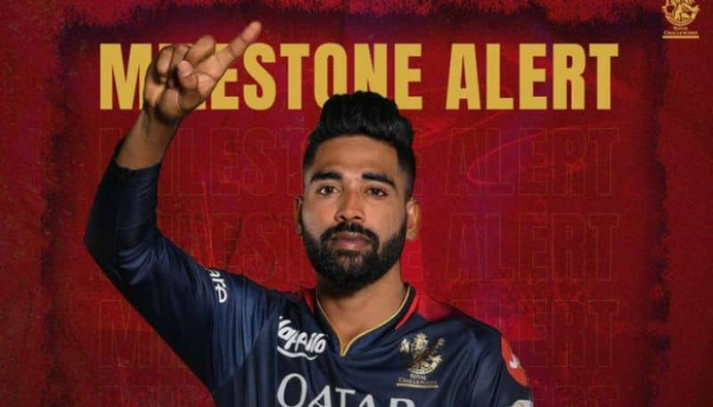 IPL 2023 RCB vs MI Mohammed Siraj eye milestone in Royal Challengers Bangalore jersey jje