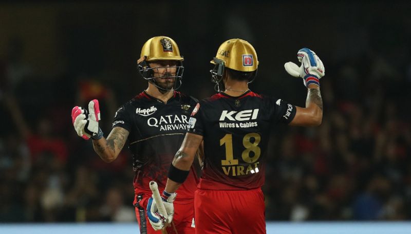 IPL 2023 Virat Kohli Faf du Plessis gave RCB 8 Wicket win over Mumbai Indians jje