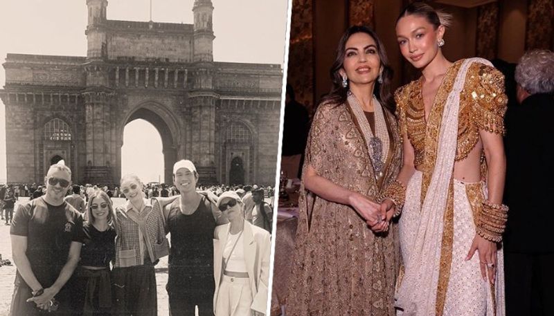 Gigi Hadid calls her first trip to India 'Unforgettable', visits Mumbai's CSMT station and Gateway of India (Pictures) RBA