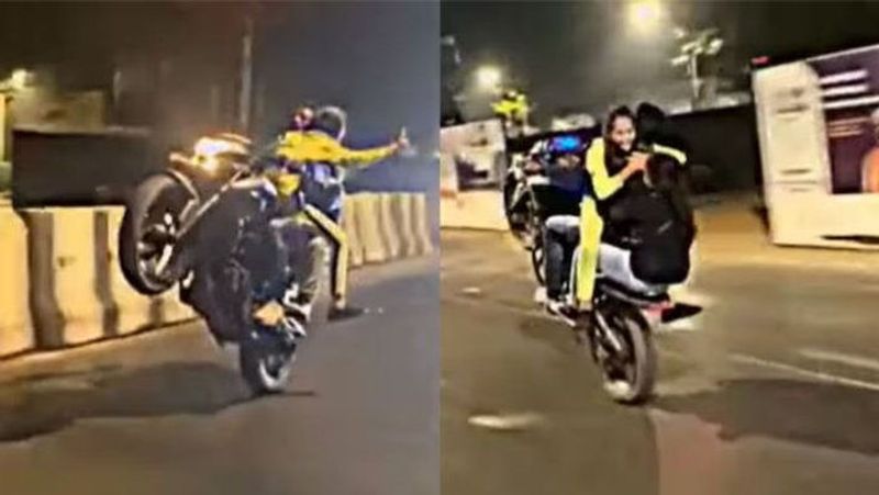 Mumbai Man Arrested After His Motorcycle Stunt Video Goes Viral ram