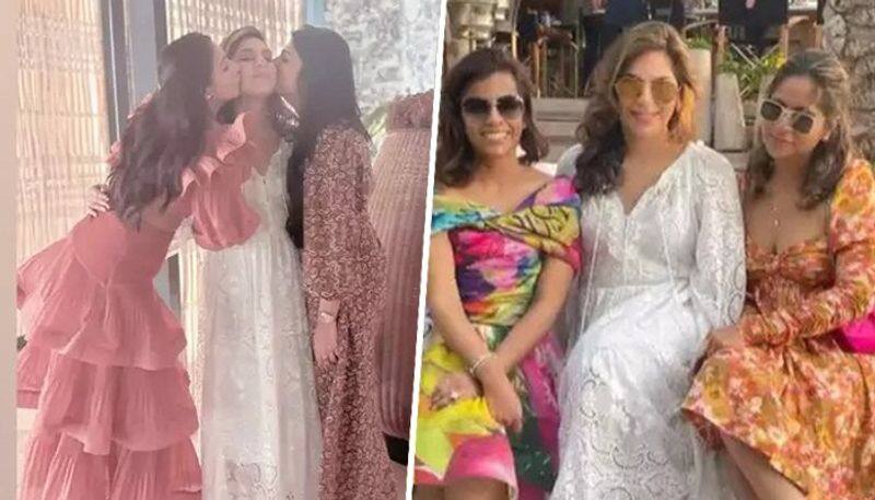 Superstar Ram Charan  wife  baby shower in Dubai Upasana flaunts baby bump