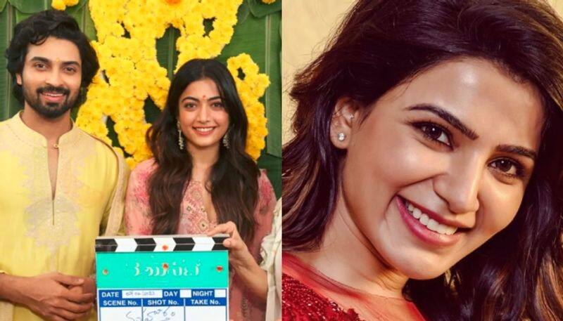 Rashmika Mandanna steps into Samantha's shoes for Rainbow film and official poster release sgk