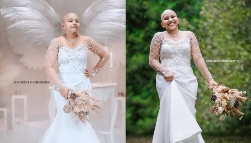 cancer survivors wedding photoshoot goes viral hyp 