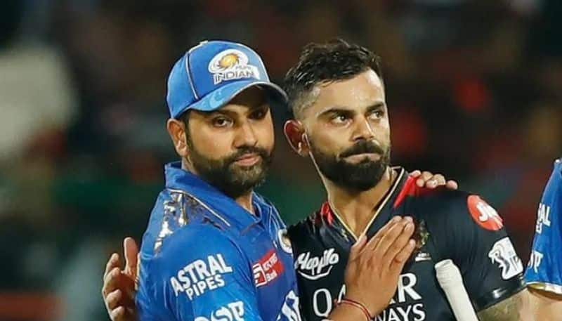 IPL 2023 RCB vs MI Rohit Sharma completed 2000 runs as an opener for Mumbai Indians jje