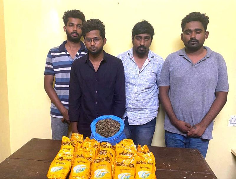 4 persons arrested by coimbatore police for selling a ganja chocolates