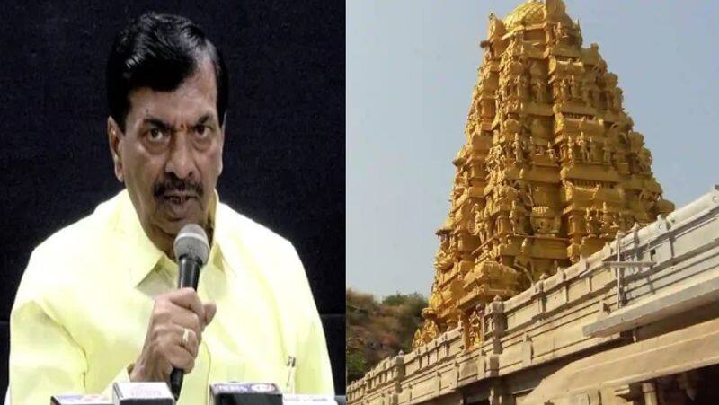 Shivamogga temple will become dirty MLC Ayanuru Manjunath sat