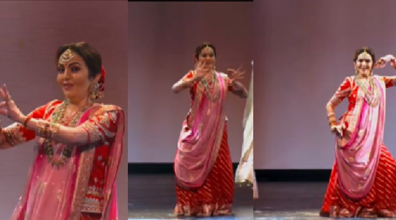 Neeta ambani mind blowing dance performance for Ragupathi raghava song in NMACC inauguration program in Mumbai akb