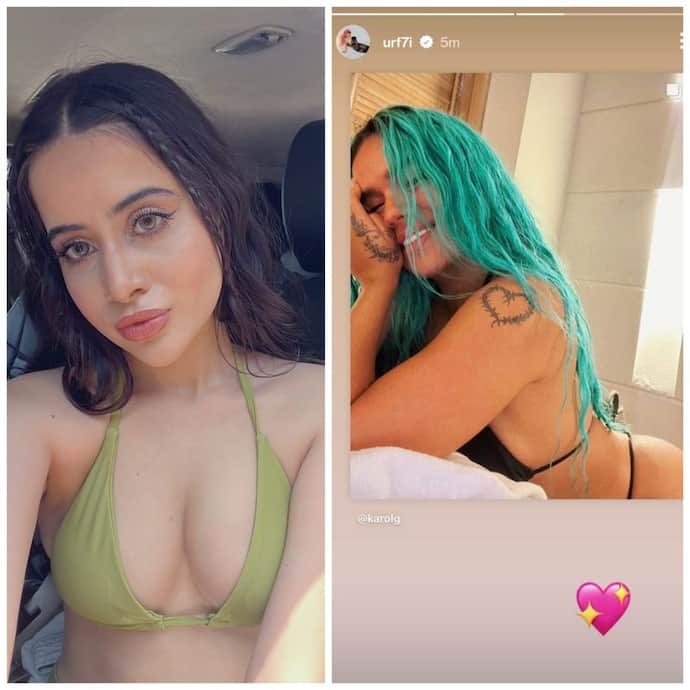 Uorfi Javed becomes only Indian-style icon to be followed by Pop star Karol G; is quirky collab on cards?