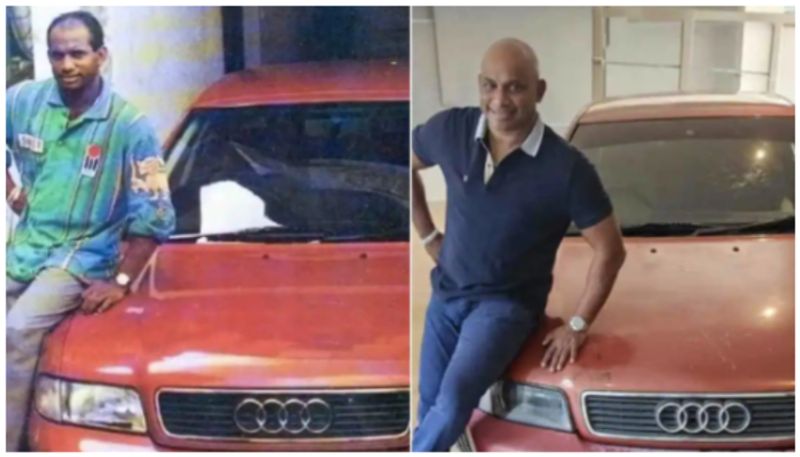 Former Cricketer Sanath Jayasuriya shares picture of his 1996 World Cup Man of the Series car prn