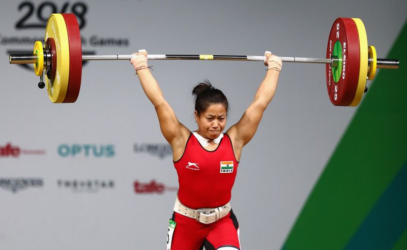 weightlifting CWG Commonwealth Games champion Sanjita Chanu fails NADA dope test; banned from competing for 4 years-ayh