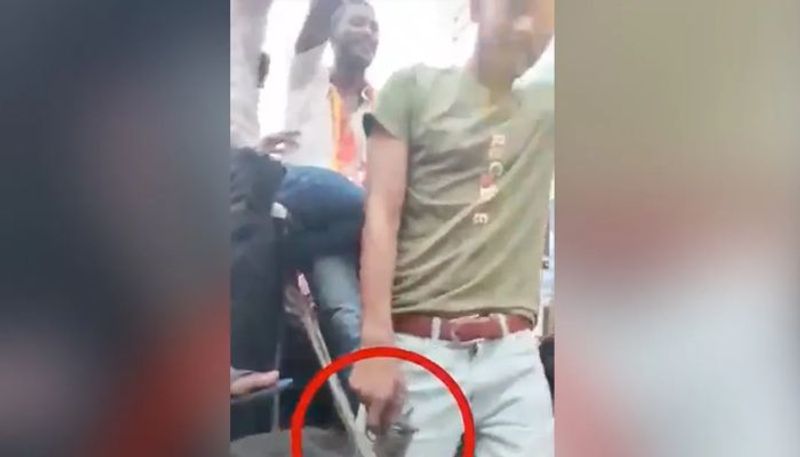 Man Seen In Viral Video Holding Gun At Bengal Ram Navami Rally Arrested KRJ