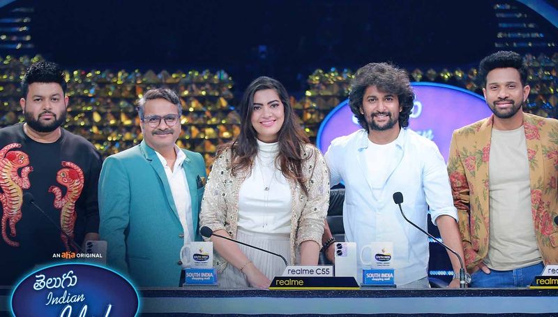 hero nani hulchul in indian idol 2 show her bumper offer to young singer arj