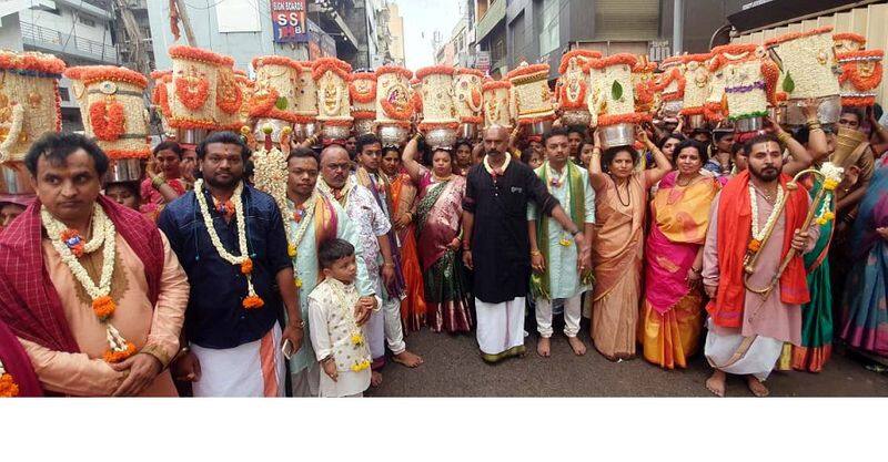 All preparations for Historic Dharmaraya Hasi Karaga Mahotsava At Bengaluru gvd