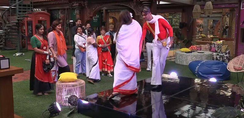 shobha viswanath fight with maneesha in bigg boss malayalam season 5 nrn 