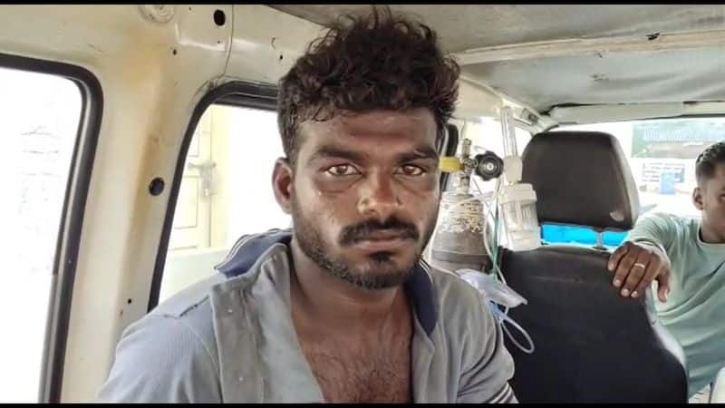 man attacked by co worker in annur bustant in coimbatore