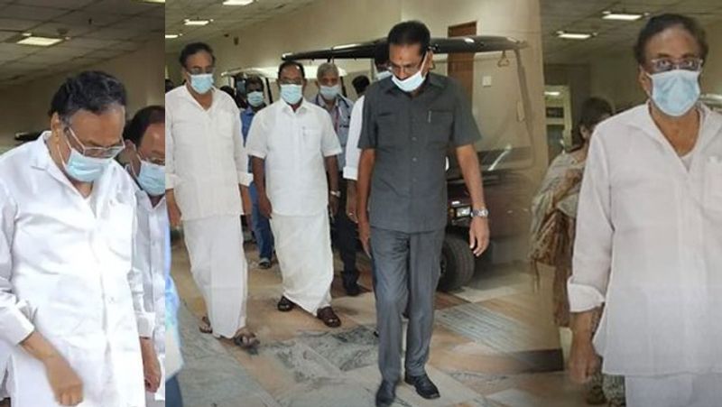 EVKS Elangovan was discharged and returned home