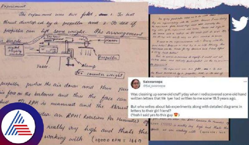 Woman shares letter her now husband had written to her 18 years ago Vin