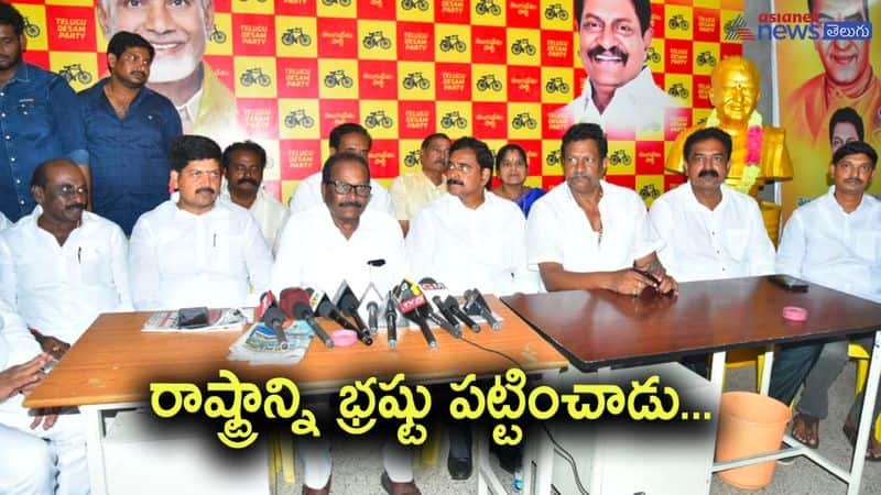 tdp leader devineni uma fires on cm jagan