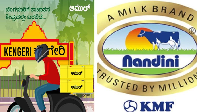 Kannadigas Slams Amul For Its Milk Distribution Plan In Bangalore And Kmf Administration gvd